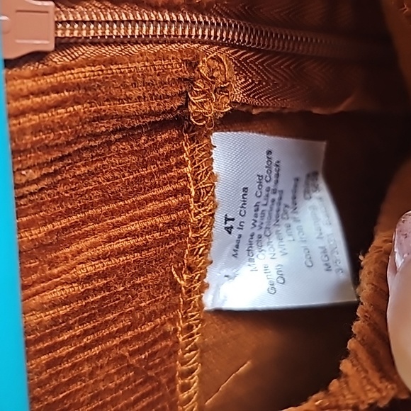 Boutique Kids Corduroy Dress With Bows and Zipper Back in Size 4T EUC - Picture 3 of 6